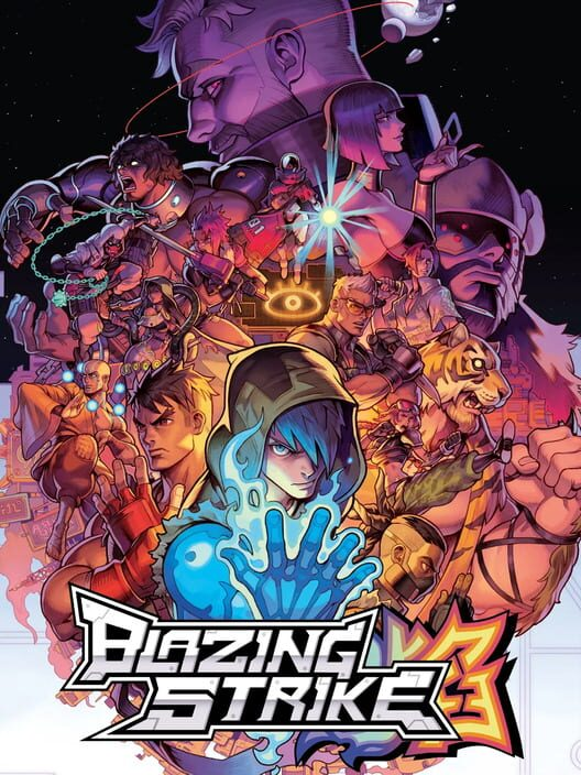 Blazing Strike box art for Playstation 5